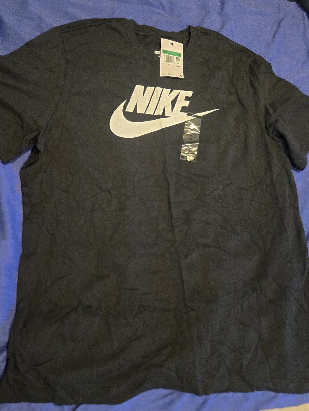 Nike Men's Black Logo T-Shirt